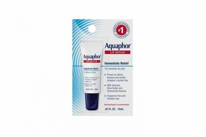 Aquaphor Lip Repair Ointment, довготривале зволоження для заспокоєння сухих потрісканих губ, 0,35 фл. унція трубка