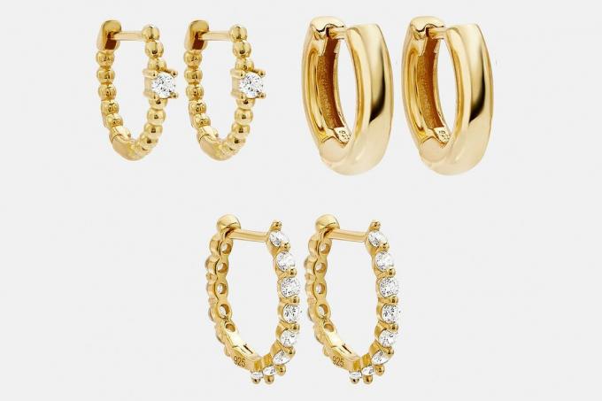 Set di orecchini in oro 18 carati Baublebar Lauren