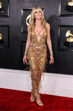  Heidi Klum - Fringe Fashion aux Grammys 2023