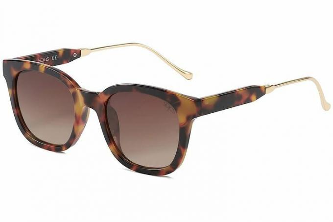 Амазон СОЈОС класичне квадратне поларизоване сунчане наочаре за жене и мушкарце Ретро тренди УВ400 Сунниес