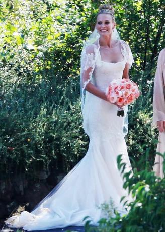 Svatební fotografie celebrit - Molly Sims a Scott Stuber