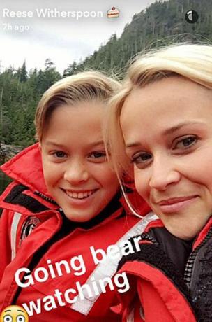 Snapchats de Reese Witherspoon - Insertar 1