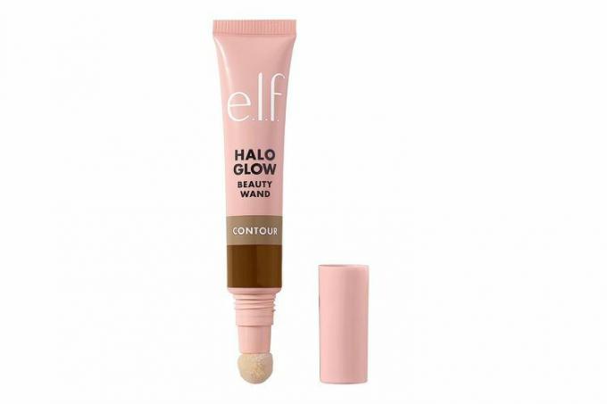 Amazon e.l.f. Halo Glow Contour Beauty Wand, Liquid Contour Wand til et naturligt skulptureret look, opbyggelig formel, vegansk og grusomhedsfri, MediumTan