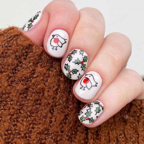 Holly Robins Holiday Nails