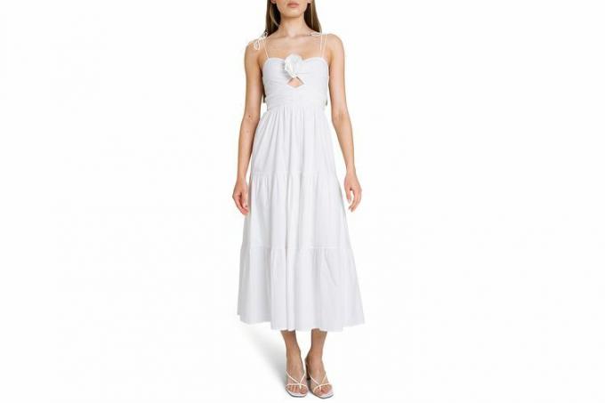 Robe en coton extensible à volants Nordstrom Victoria