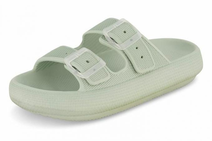 Amazon CUSHIONAIRE Women's Fame recovery cloud slide s +Comfort