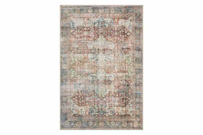 Loloi II Loren Collection LQ-14 BrickMulti Area Rug