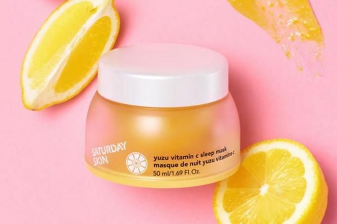 Saturday Skin yuzu vitamina c MASCA DE SOMMN