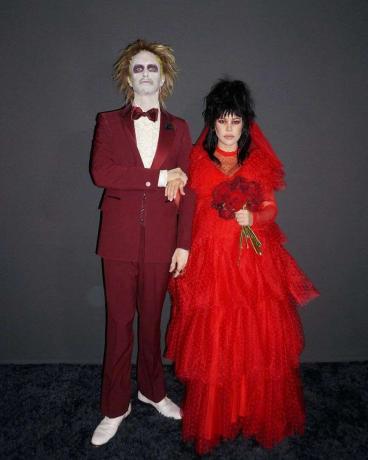 Kourtney Kardashian Travis Barker Beetlejuice