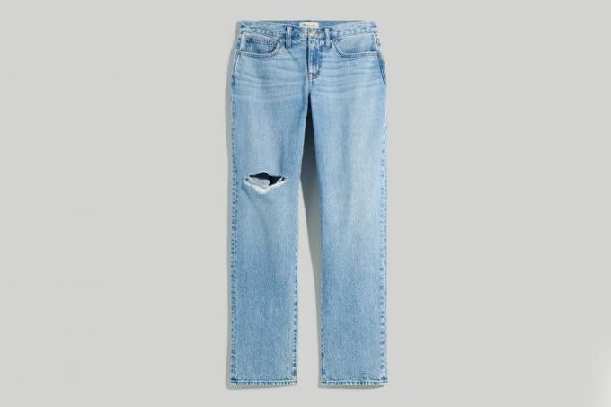 Madewell Low-Rise Baggy Straight Jeans i Heresford Wash