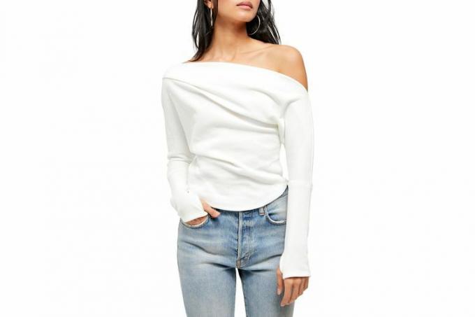 თავისუფალი ხალხი ჩვენ უფასო Fuji Off Shoulder Thermal Top