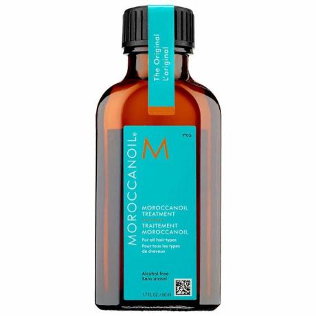 Lahvička Moroccanoil Treatment Hair Oil s černým uzávěrem