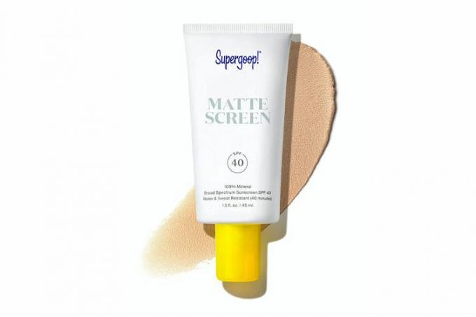 Супергуп! Mineral Mattescreen SPF 40 100% минеральный солнцезащитный крем