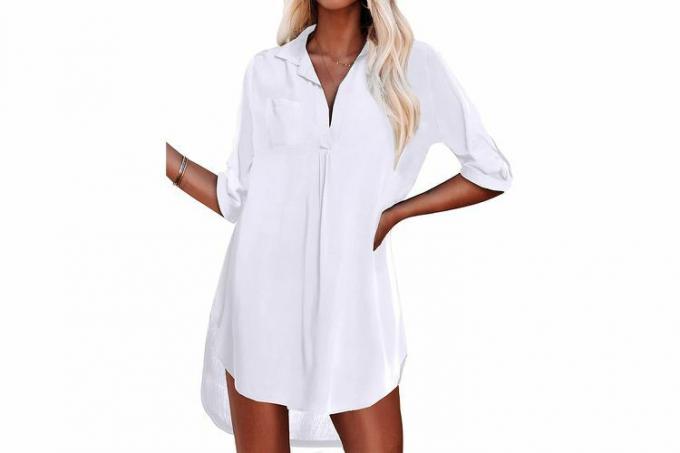 Ekouaer Traje de baño para mujer Beach Cover Up