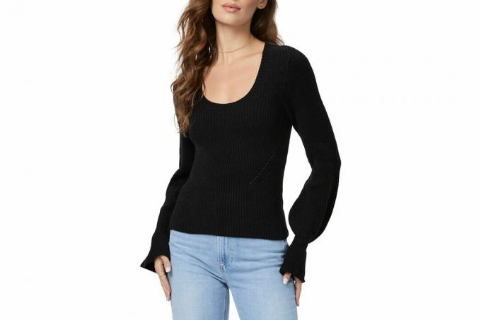 Black Friday Nordstrom PAIGE Virtue Rib Wool Blend Genser