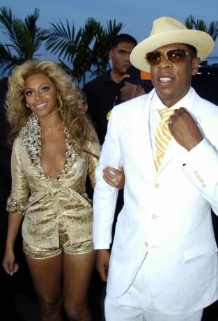 Beyonce och Jay-Z vid 2004 års VMA