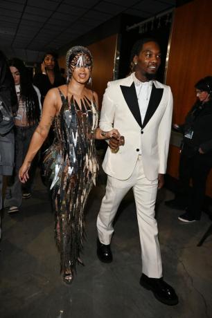 Cardi B - Fringe Fashion di Grammy 2023