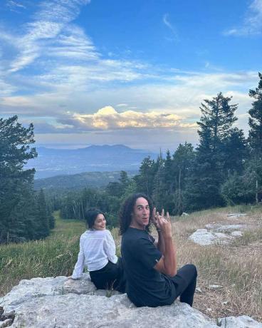 Vanessa Hudgens Cole Tucker Mountains