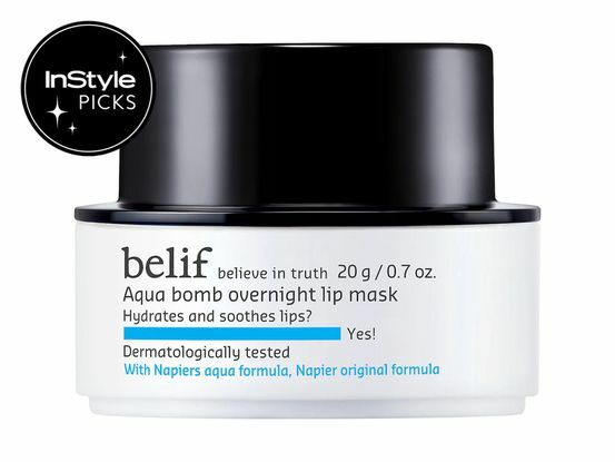 belif มาส์กหน้า Aqua Bomb Overnight Lip Mask