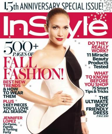 Naslovnice InStyle - september 2009, Jennifer Lopez