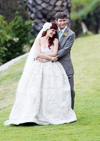 Svatební fotografie celebrit - Sarah Rue a Kevin Price