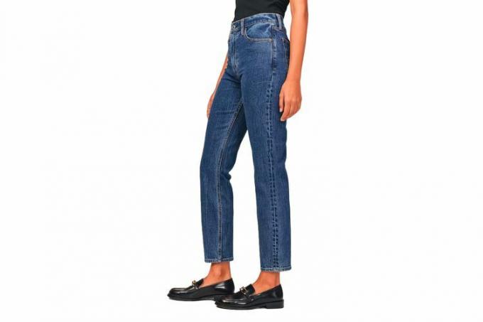 Džíny Abercrombie High Rise Mom Jeans 