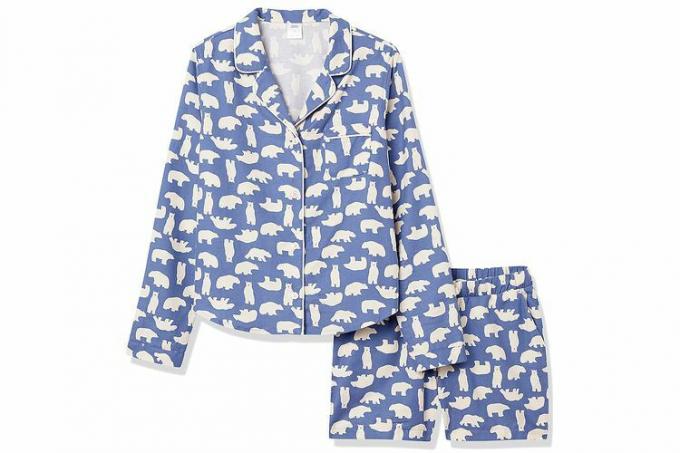 Amazon Essentials - Pijama de franela tejida ligera para mujer