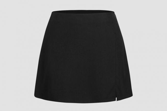 Cider Minifalda de talle alto con abertura y cremallera Curve & Plus