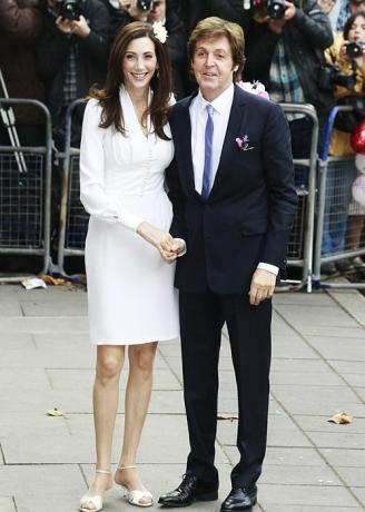 Fotos de casamento de celebridades - Paul McCartney e Nancy Shevell