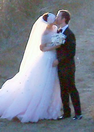 Fotos de casamento de celebridades - Anne Hathaway e Adam Shulman