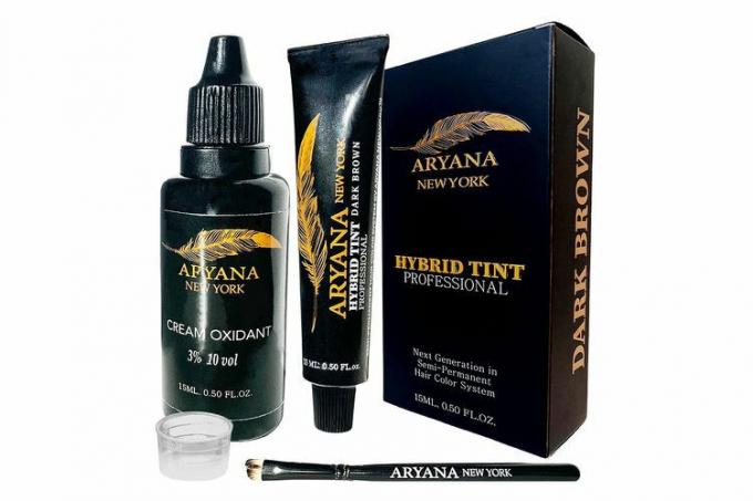 Професионален комплект за оцветяване на мигли и вежди Amazon Aryana New York Hybrid