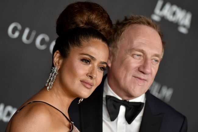 Salma Hayek dan Francois-Henri Pinault