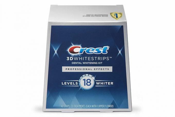 Kit de bandes de blanchiment des dents Crest 3D White Professional Effects Whitestrips