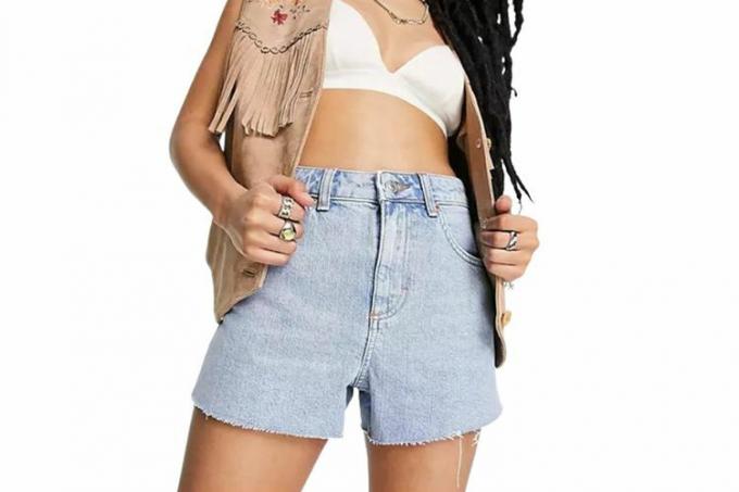 Shorts jeans Topshop Petite Mom