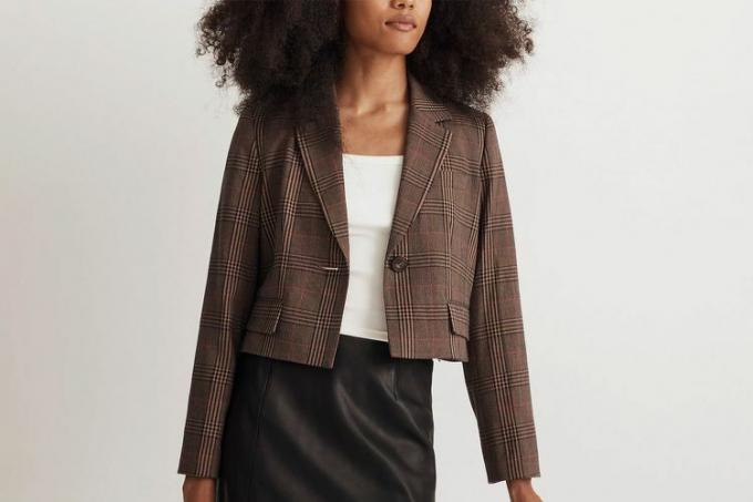 Madewell ザ サッター クロップ ブレザー