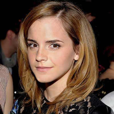 Emma Watson-LONDON show ROOMS-juuksevärv