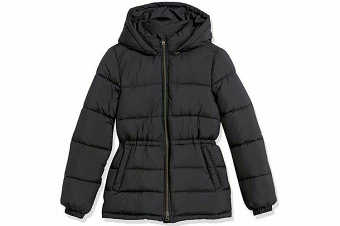 Jaket Puffer Kelas Berat Wanita Amazon Essentials dengan Tali Pinggang