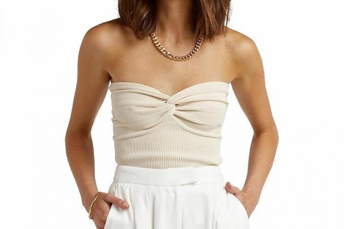 Amazon Strapless Crop Top