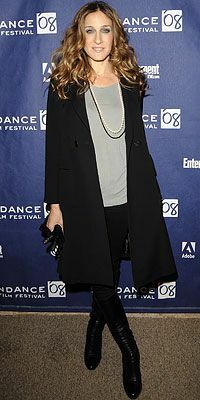 Sarah Jessica Parker? Kabát, Best of Sundance Style, 2009 Sundance Film Festival