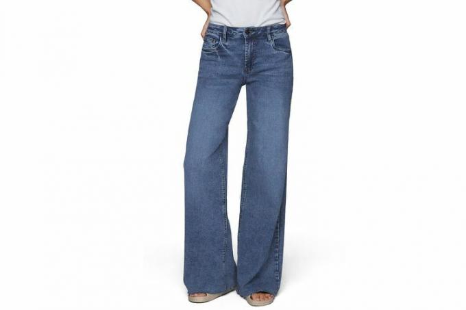 Raw Hem Jeans med brede ben ANLYK AF BLU