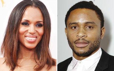 Kerry Washington und Nnamdi Asomugha