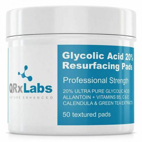 Almofadas de resurfacing com ácido glicólico 20%