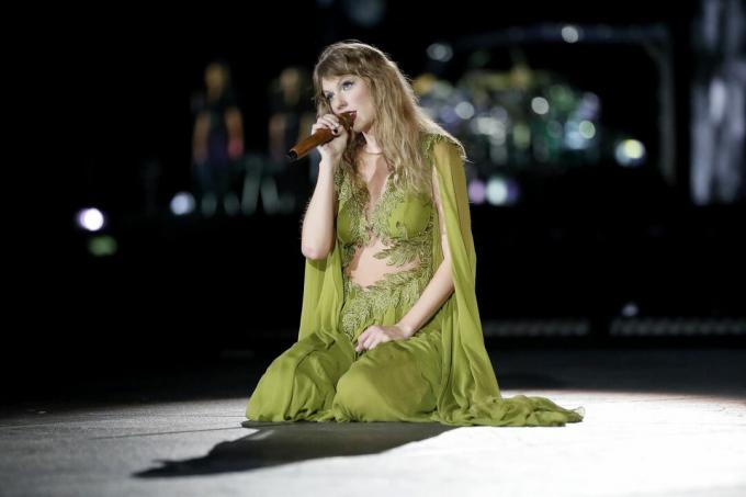 зелене плаття Taylor Swift Tampa Eras Tour