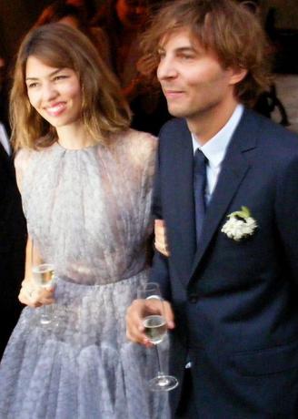 Foto di matrimoni di celebrità - Sofia Coppola e Thomas Mars