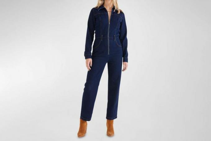 بذلة ETICA Farrah Denim Zip-Front