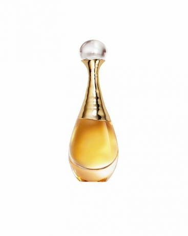 Záber na nový flakón parfumu L'or J'adore 