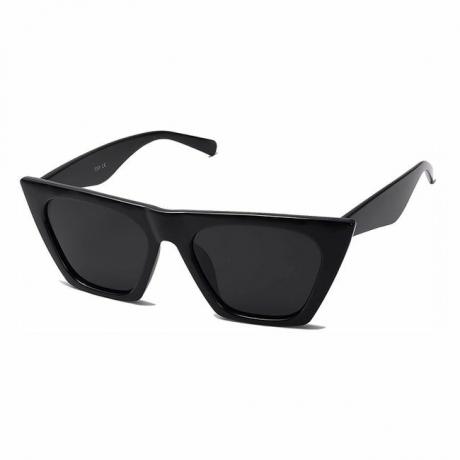 Поляризационные солнцезащитные очки большого размера SOJOS квадратной формы Cateye
