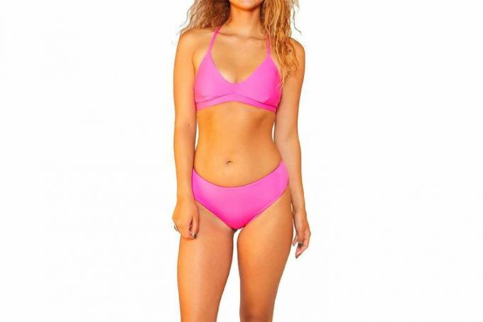 Damska standardowa regulowana góra od bikini Amazon Hurley