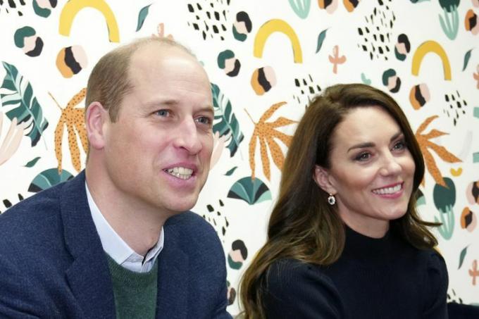 William Kate Middleton herceg látogatása a kórházban