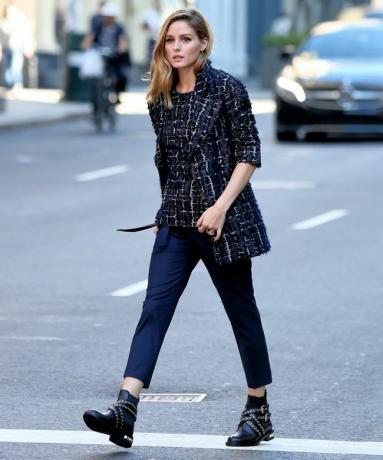 Olivia Palermo Street Style NY - Ενσωμάτωση